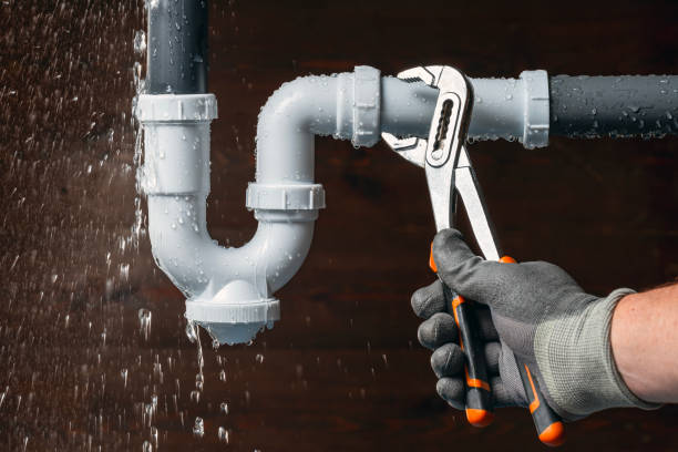 Professional Leak Detection technician working in Edwards, IL